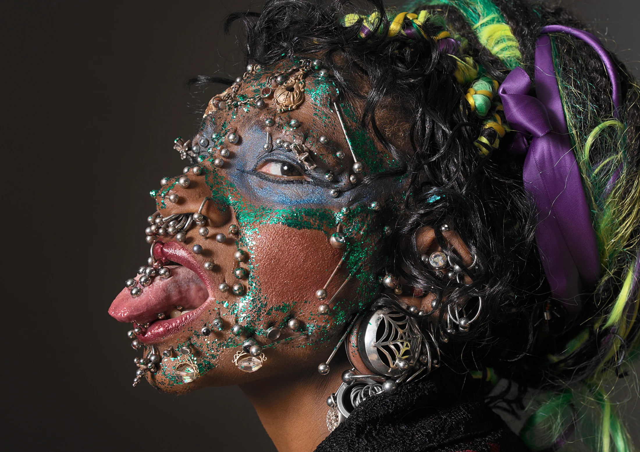 Elaine Davidson - Most pierced female