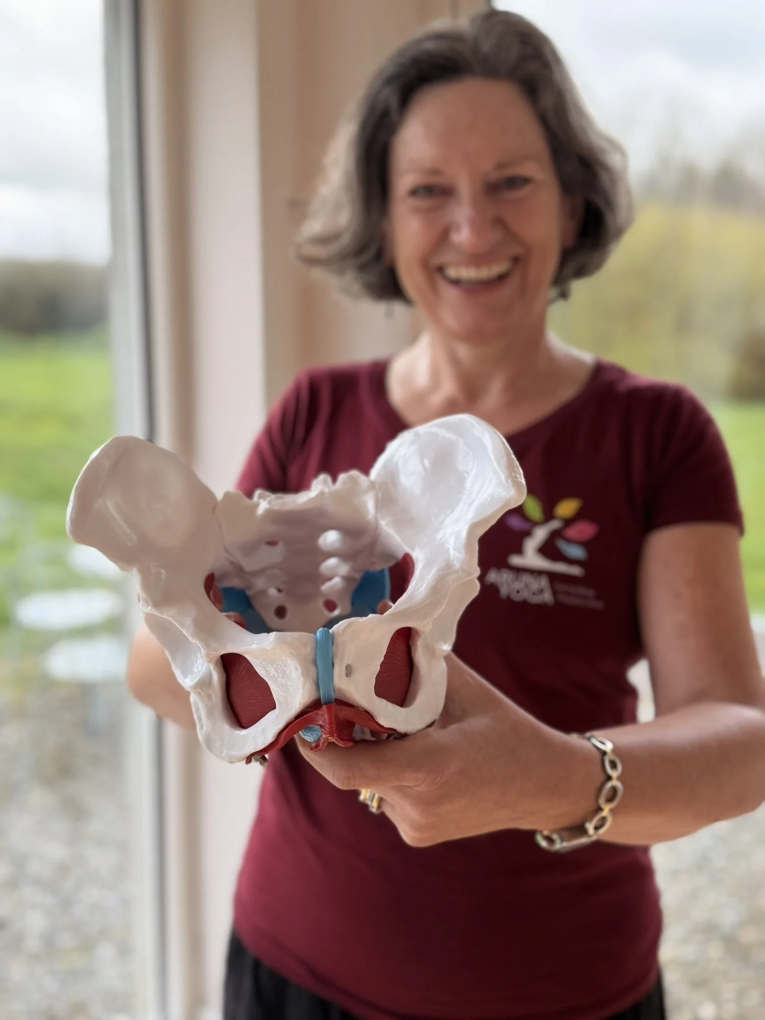 The Pelvis & Psoas muscle - module on Somatics Yoga Teacher Training Ireland - Aruna Yoga Academy with Laura Wynne