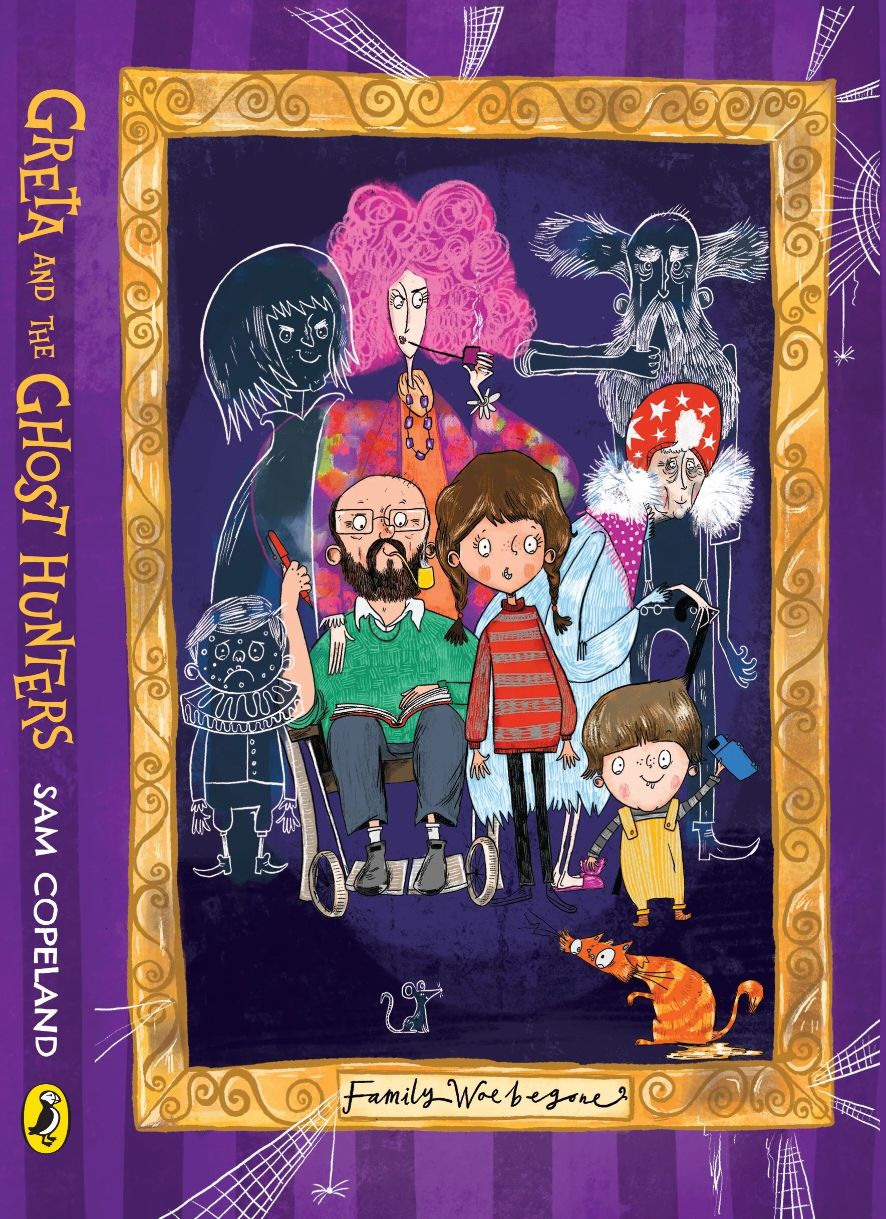 Proof cover of Greta and the Ghost Hunters by Sam Copeland (age 46)