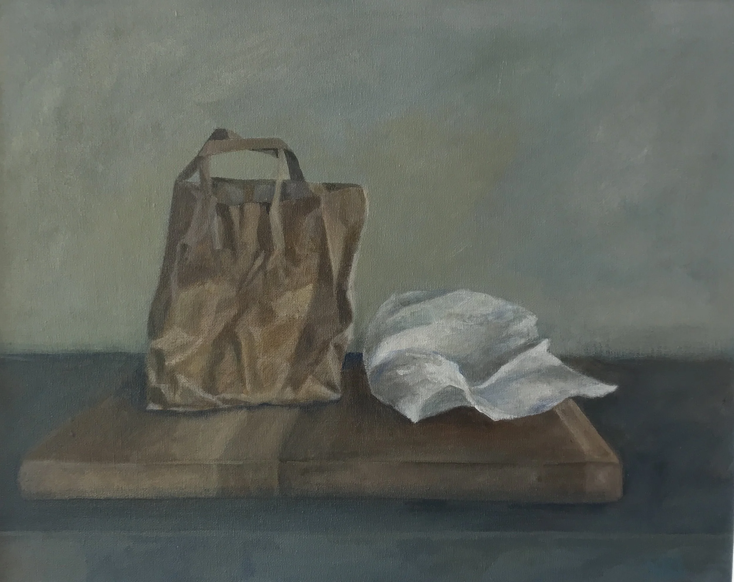 Acrylic on canvas - 66 x 76 cm framed - sold 