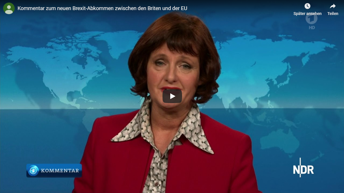Kommentar zum neuen Brexit-Abkommen zwischen den Briten und der EU