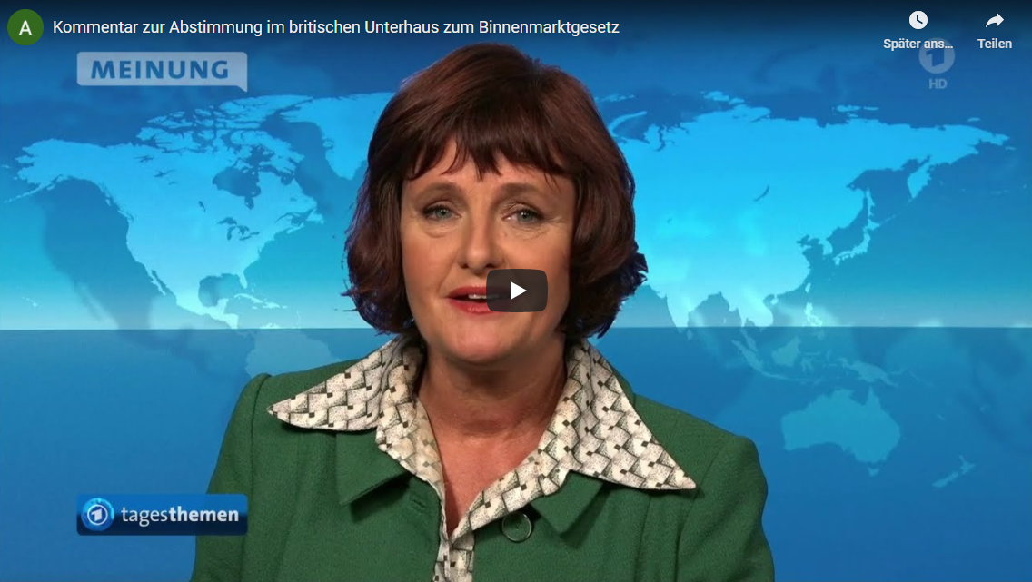 Kommentar zur Abstimmung im britischen Unterhaus zum Binnenmarktgesetz