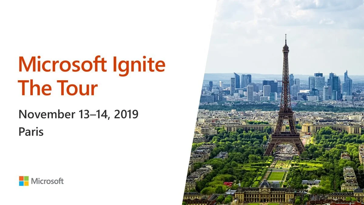 Les points à retenir sur Microsoft Ignite, the Tour Paris