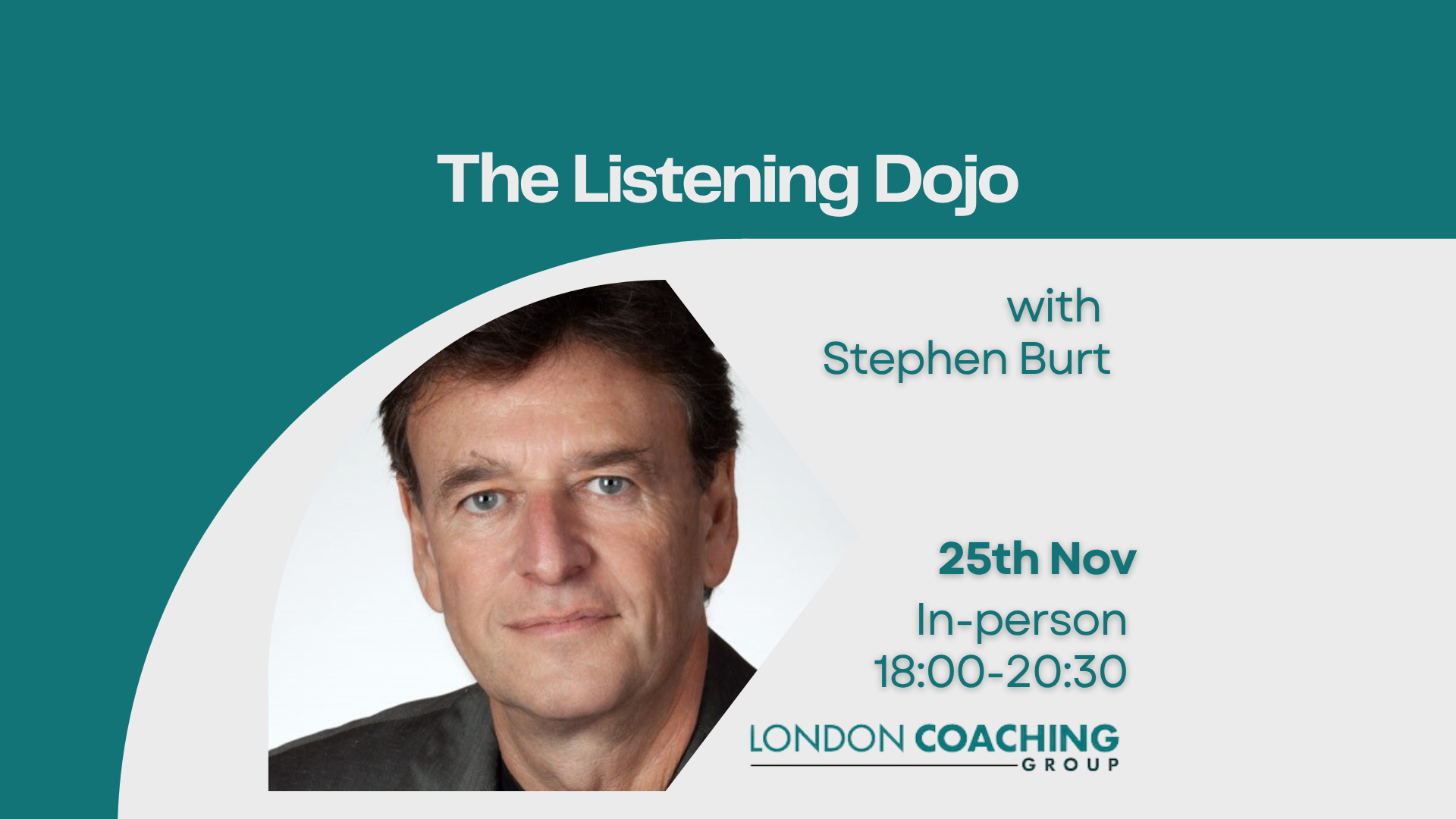  ‘The Listening Dojo’ with Stephen Burt
