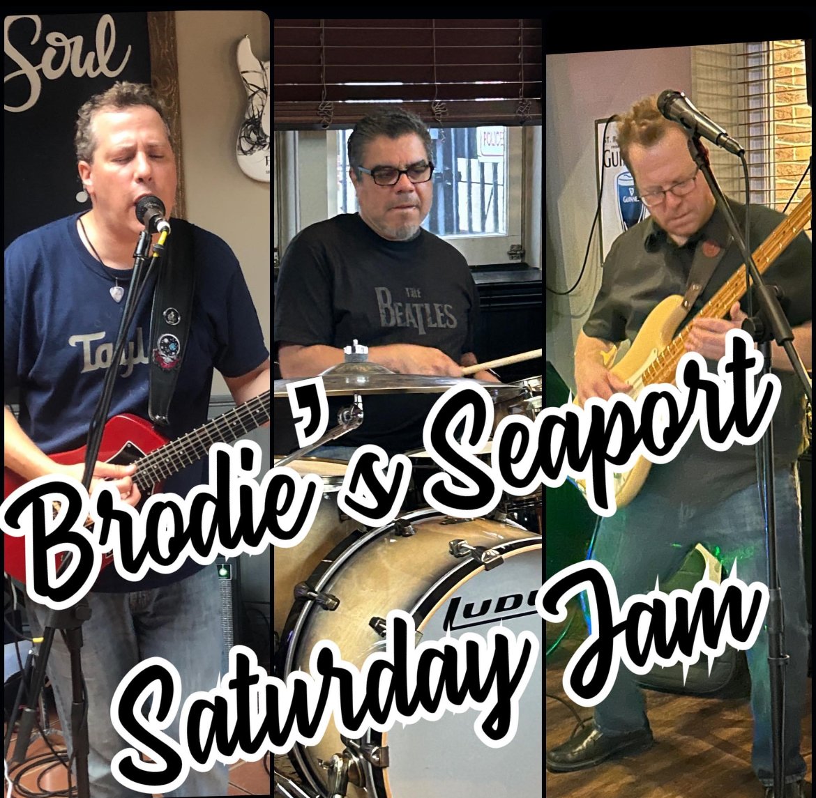 Jay Aptt special guest at Danny Mac's open jam at Brodie's Seaport Salem