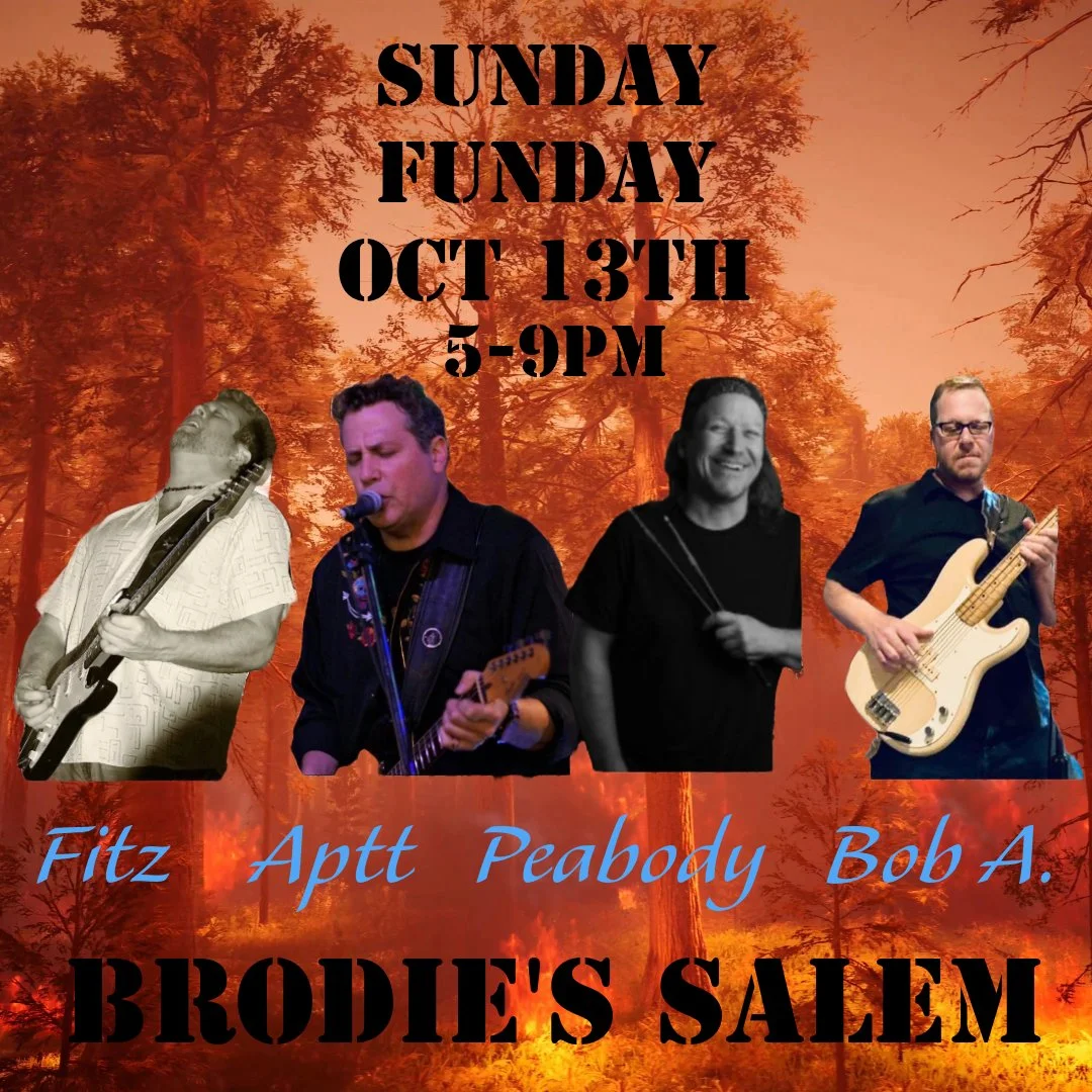 Sunday Funday ! Jay Aptt with Chris Fitz @ Brodie's Seaport Salem, Ma