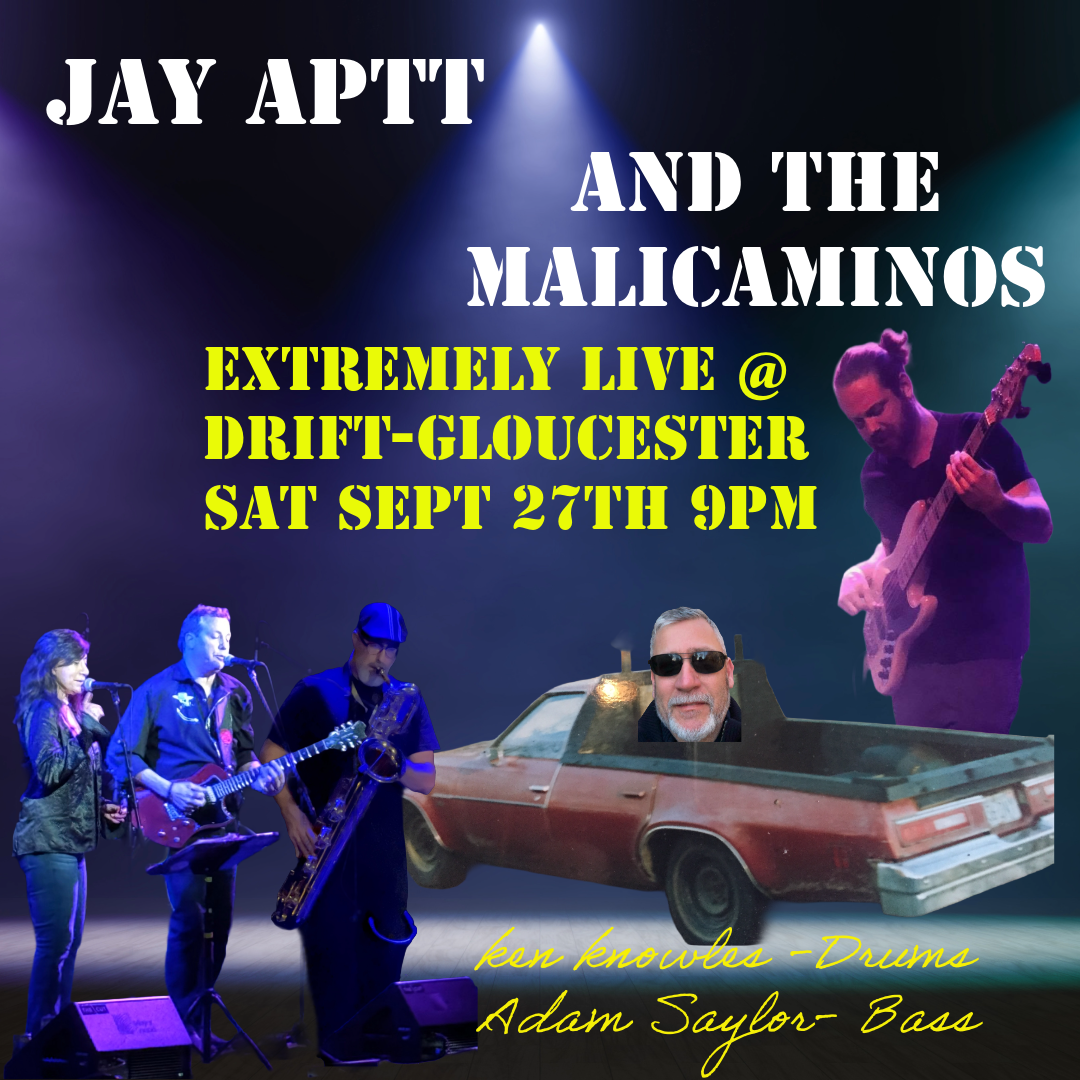 MaliCaminos @ DRIFT GLOUCESTER SEPT 27th 9pm w/ Adam Saylor on Bass!