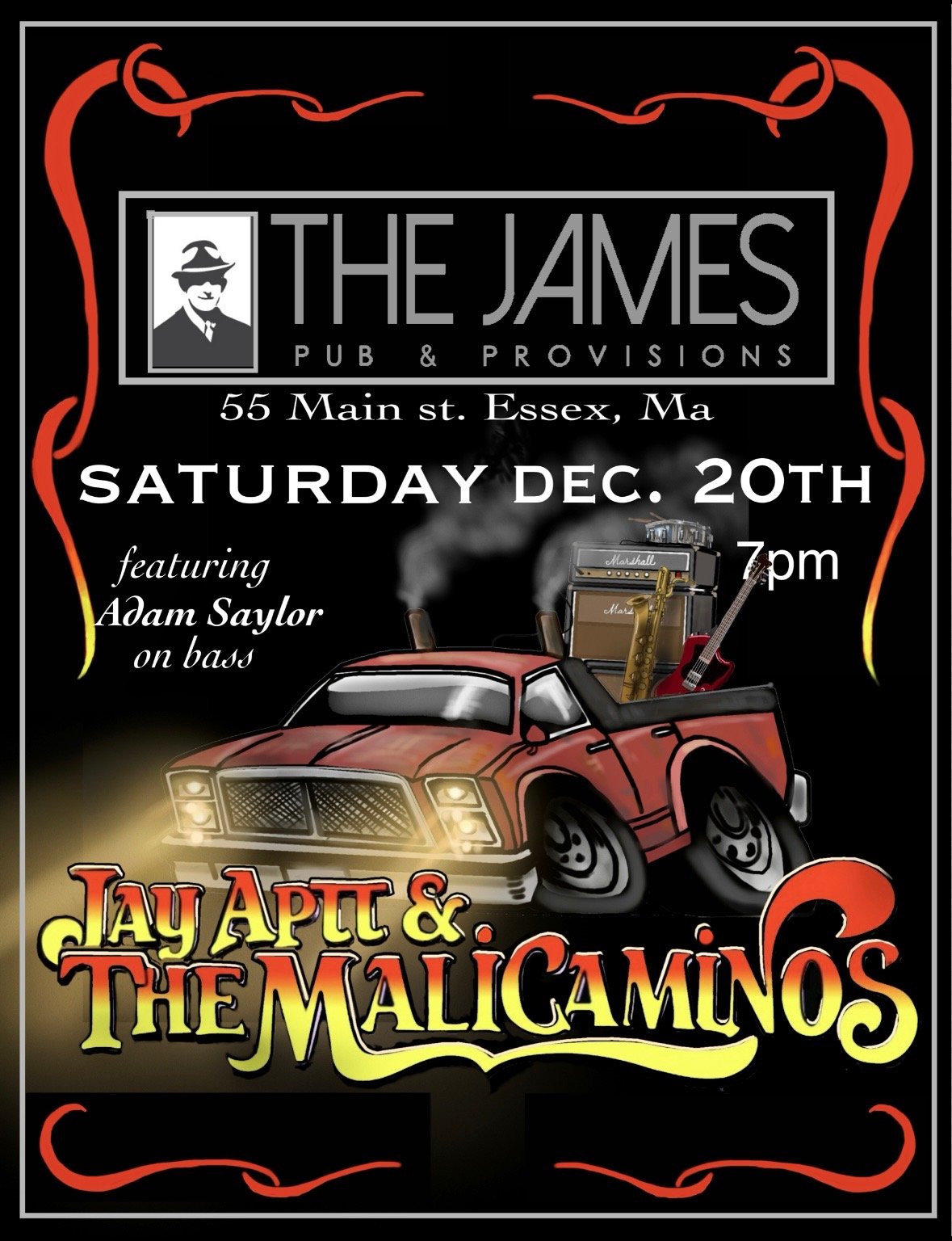 MaliCaminos at The James in Essex- Saturday Dec 20th Late post sorry!