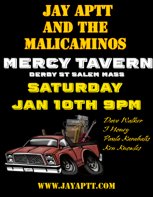 MaliCaminos @ Mercy Tavern Derby St. Salem 9pm Saturday 1/10/26
