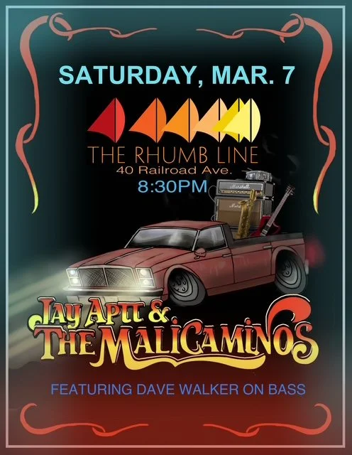 It's been a long time.. The MaliCaminos at the Rhumbline! Saturday March 7th