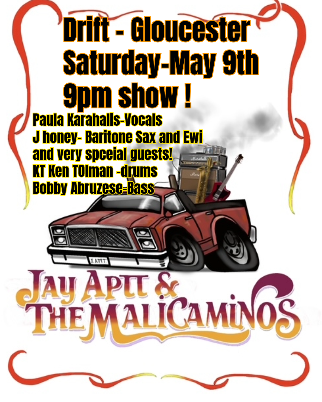 MaliCaminos at Drift Saturday May 9th w/ Special Guests