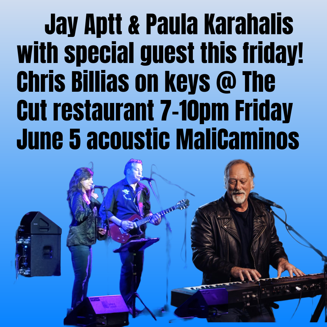 Apttoustic MaliCaminos @ The Cut Live Restaurant w/ Chris Billias on keys