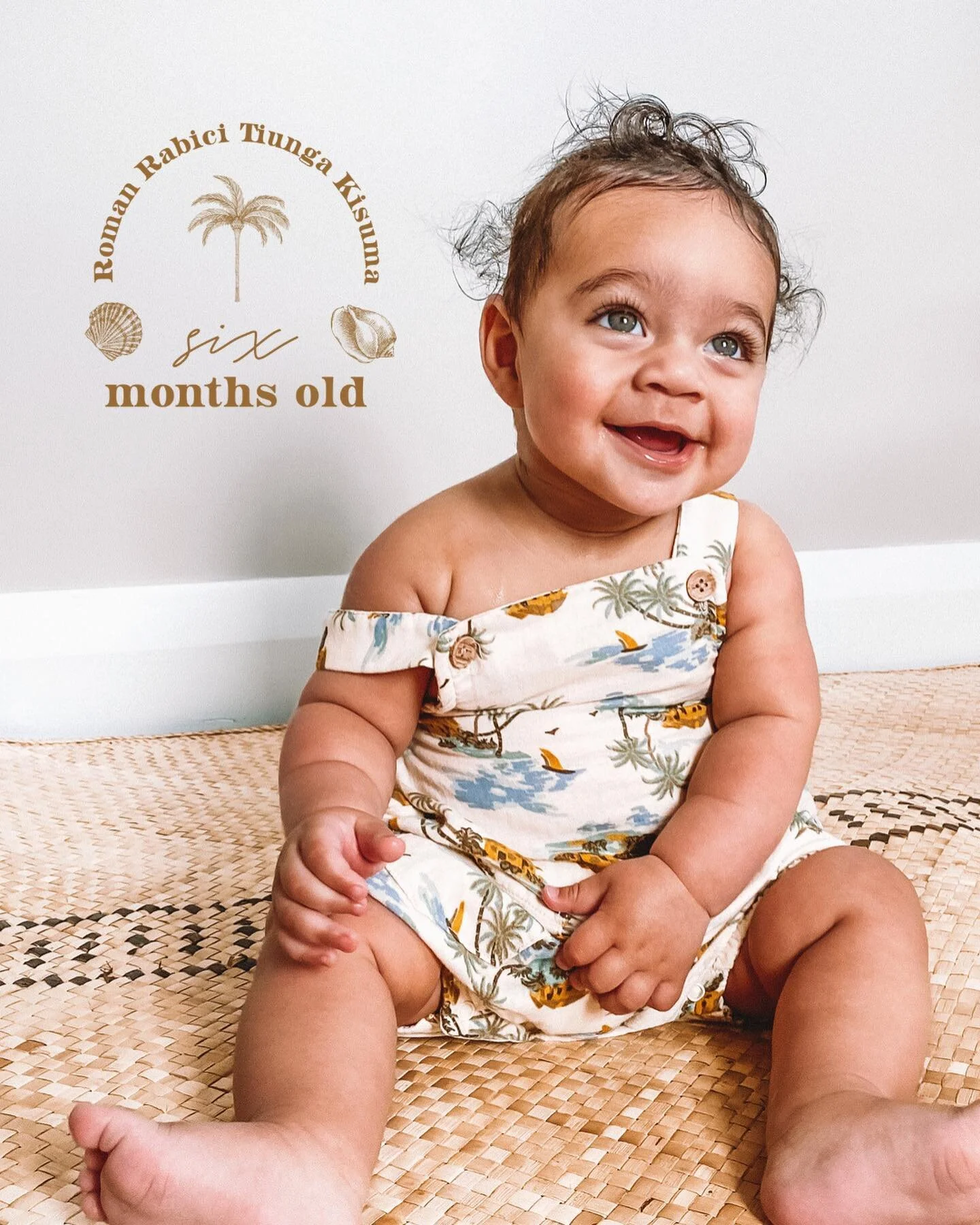 Half way to one my little love 😭🧡 see my stories for more of this little pumpkin 🌴

#6months #6monthsold #babiesofinstagram #bubcoco #babyboy #babylove #islandbaby #pacificislandbaby #cutenessoverload #babyphotos