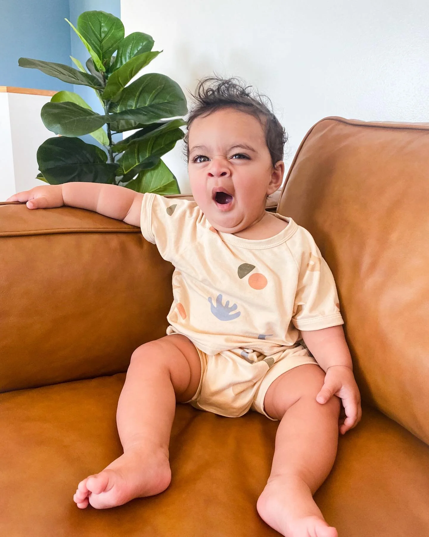 Gosh it&rsquo;s bloody hard work being this cute for 7months straight 😴 #newyearsday #7monthsold #bubcoco