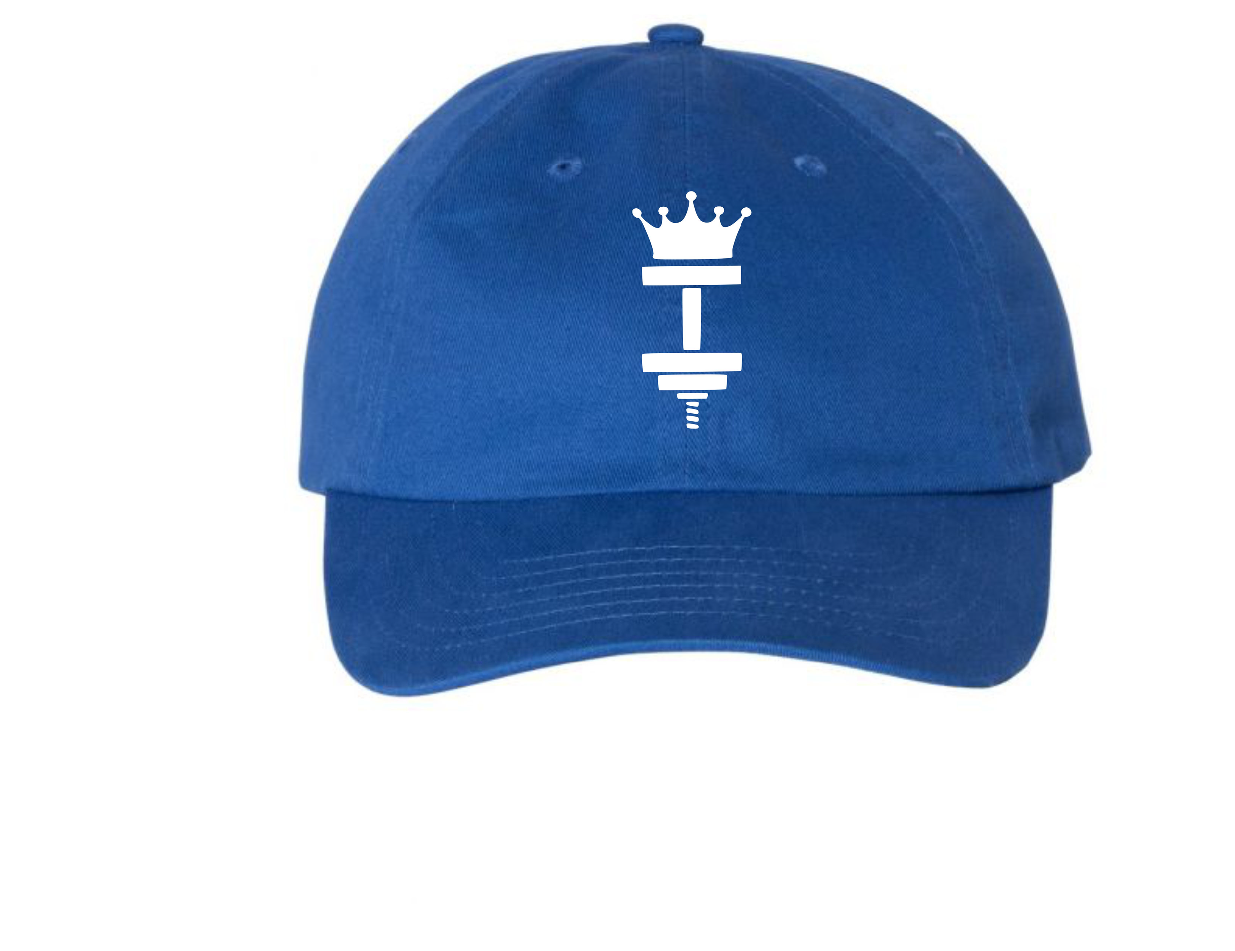 blue dad hat