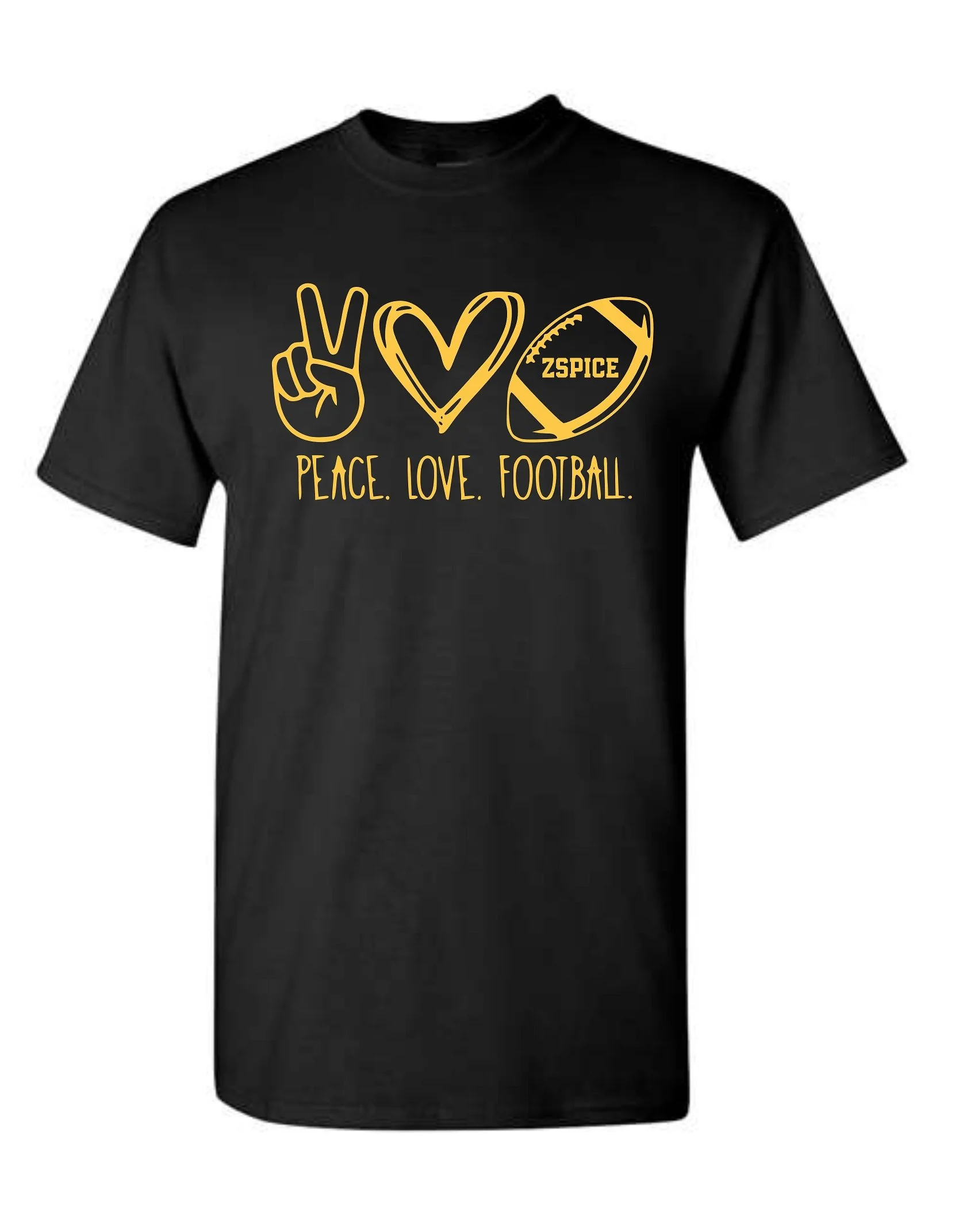 Zydeco Spice® Peace Love Football