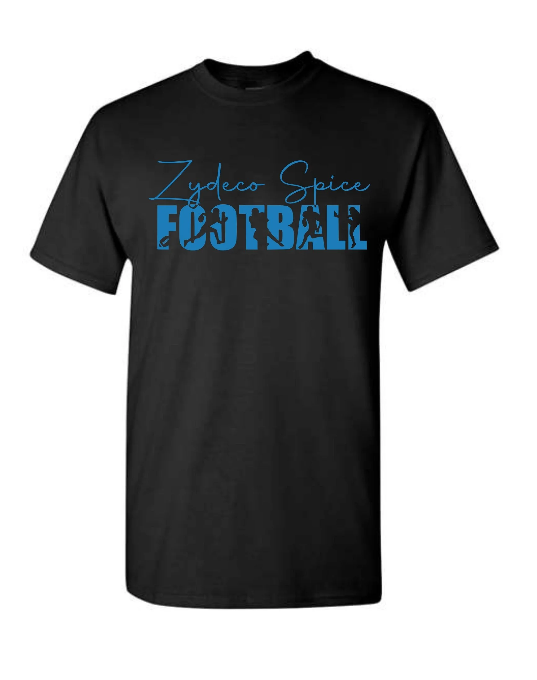 Zydeco Spice® True Blue Football Tee