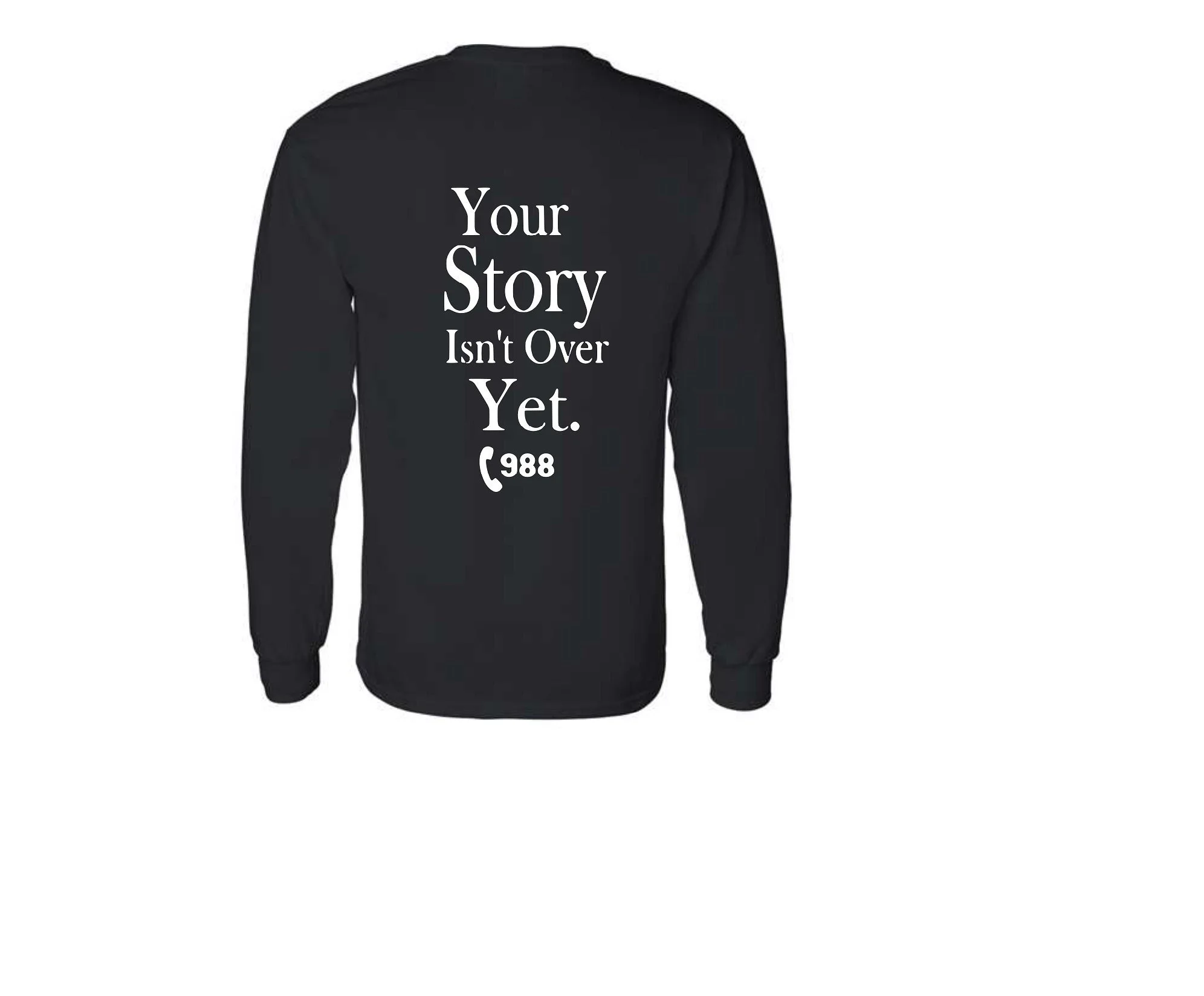 ConTinue Blacck Long Sleeve Back.jpg