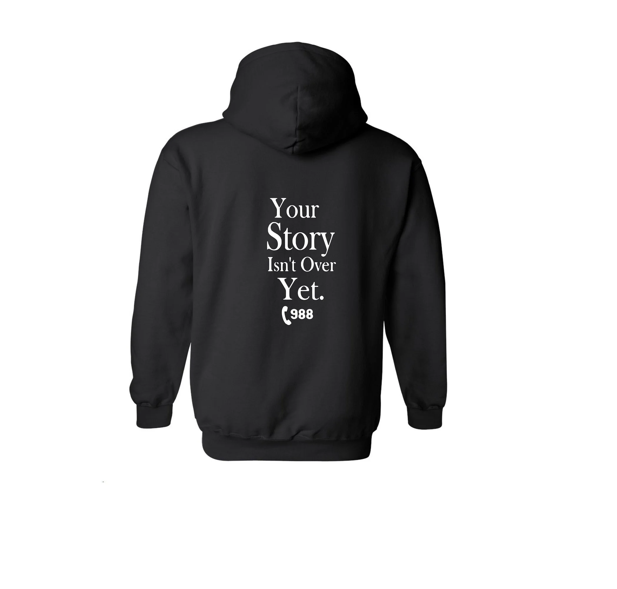 ConTinue Black Hoodie Back.jpg