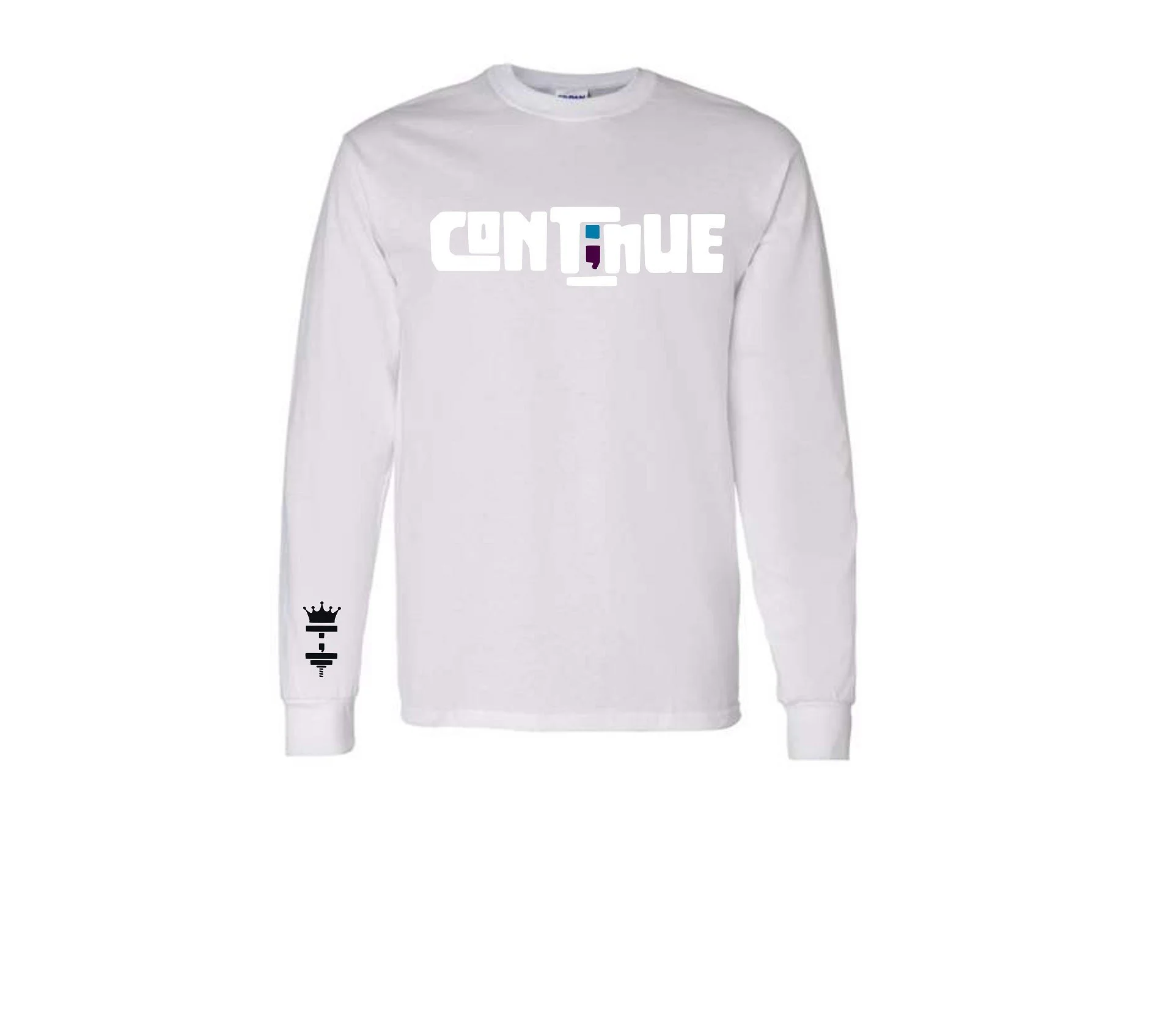ConTinue White Long Sleeve Front.jpg