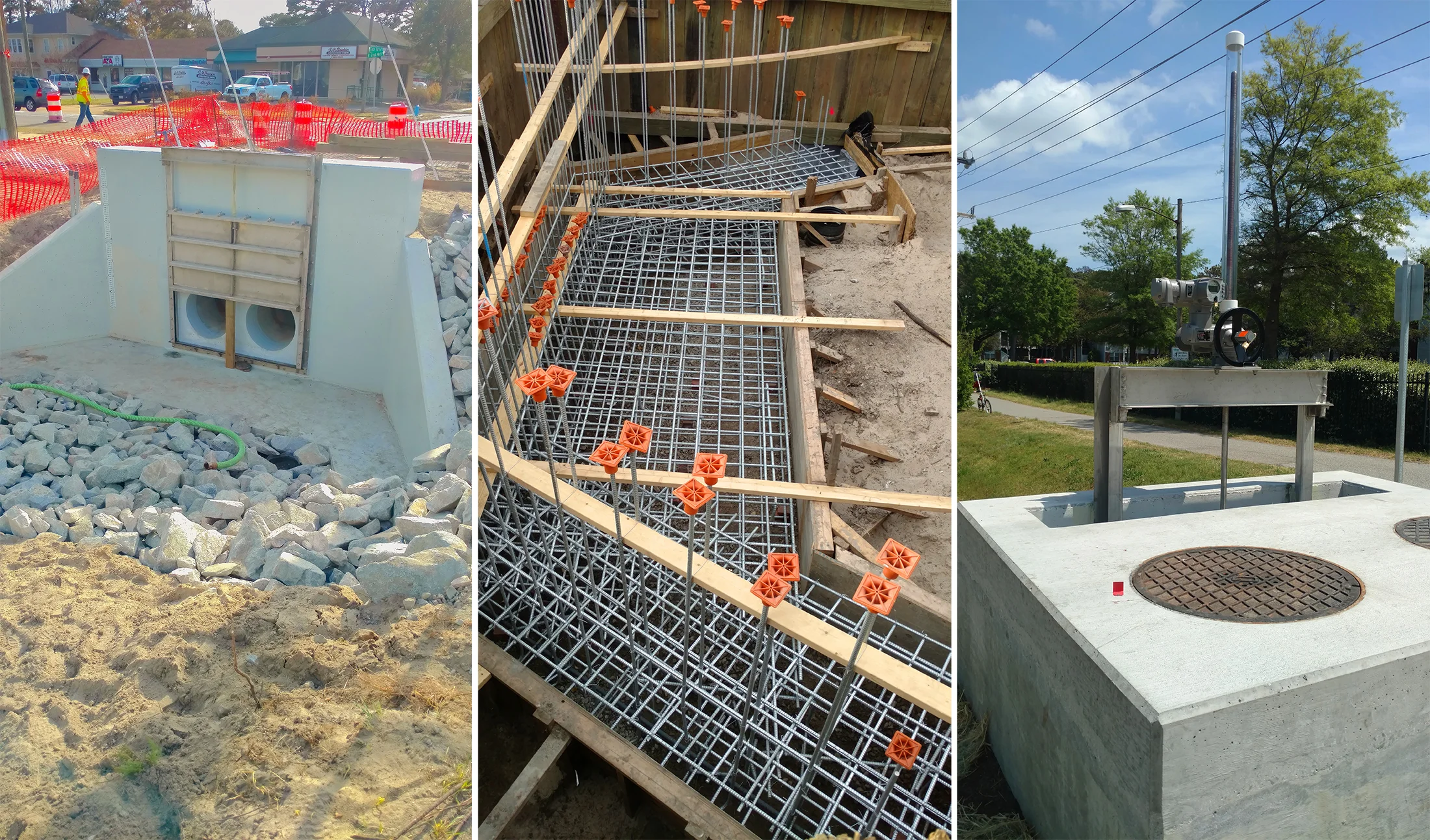 CAPE HENRY SLUICE GATE CONSTRUCTION, VIRGINIA BEACH