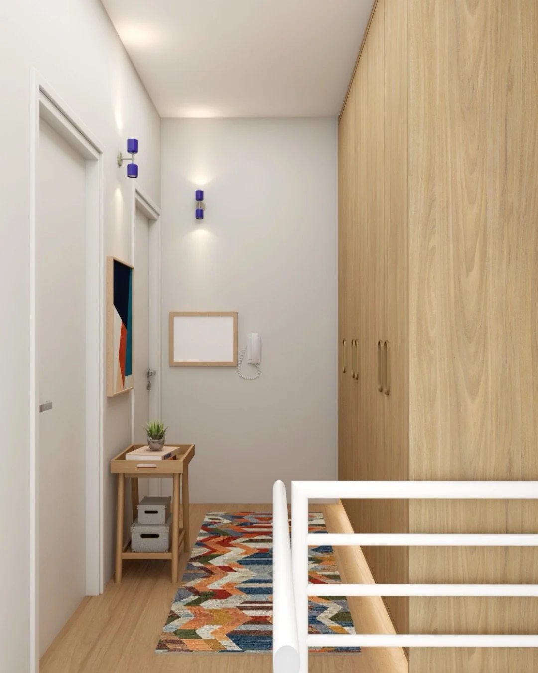 Hall de Escada: De corredor vazio a um roupeiro funcional! 🪜✨

Sabe aquele espa&ccedil;o de passagem que a gente acaba deixando de lado? No projeto deste duplex, decidimos dar uma fun&ccedil;&atilde;o real para o hall da &aacute;rea &iacute;ntima!

