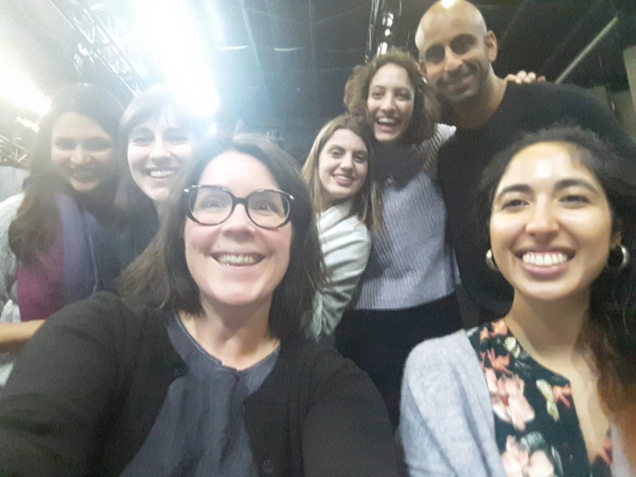 TNB Young Company 2019. Ambica Sharma, Sharisse LeBrun, Laura-beth Bird, Ivy Charles, Natasha Maclellan, Mona Malik and Zeshaun Sal. Photo Credit: Mona Malik.