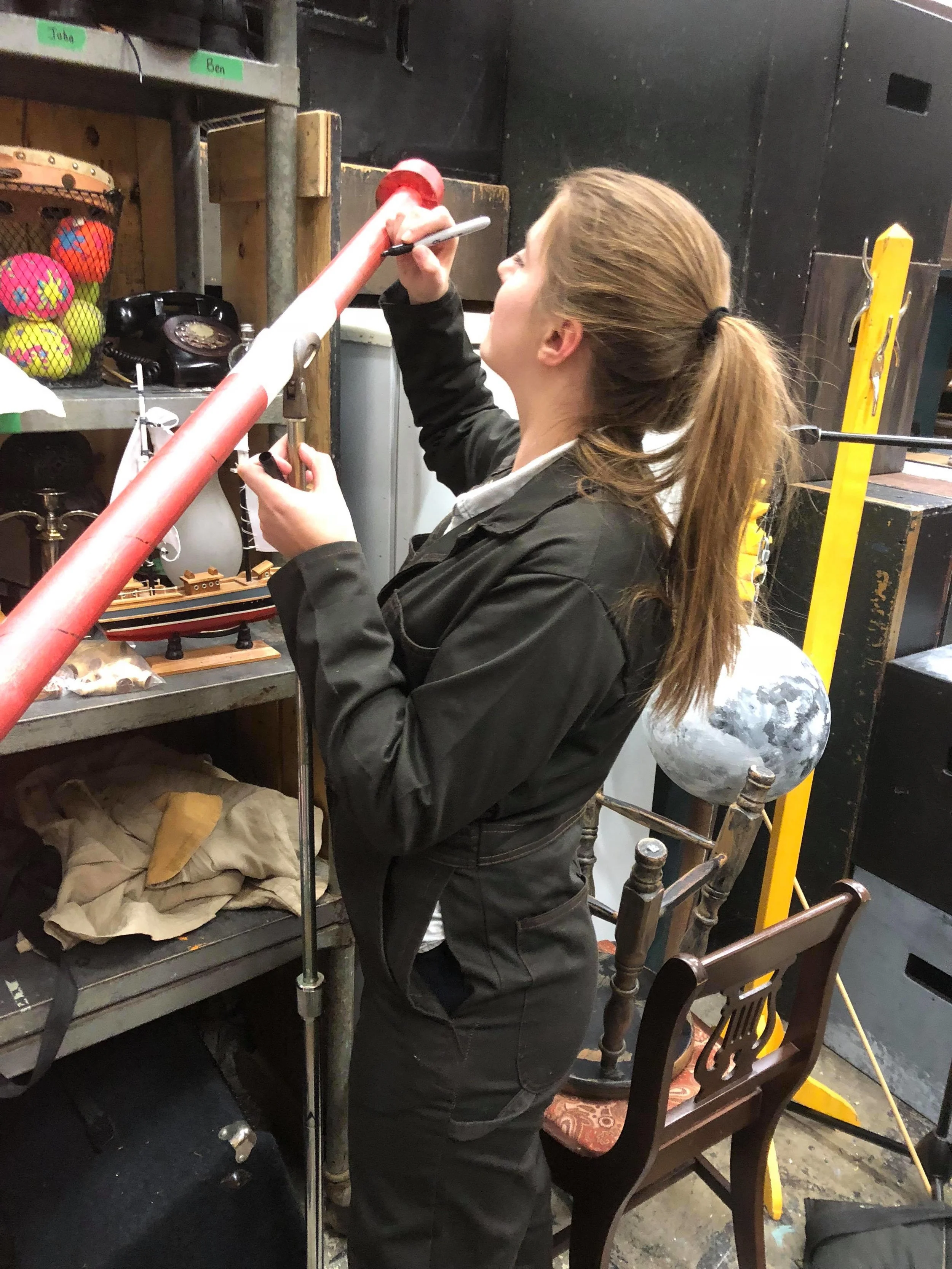 Laura-Beth Bird. Props Building. 2018.