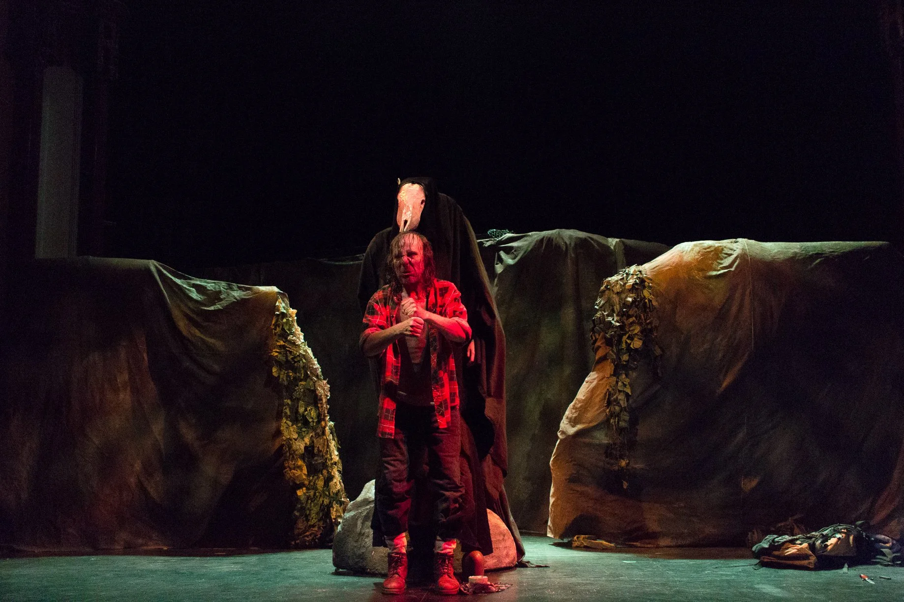 Scott and Laura-Beth Bird. Gullywhump. NotaBle Acts Theatre Festival. 2019. Photo Credit: Matt Carter.