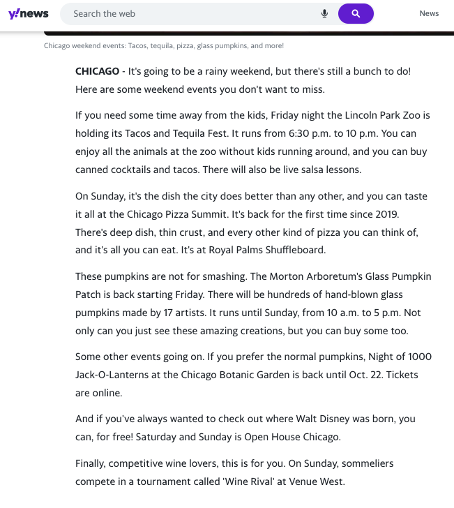 Yahoo! News Entertainment 