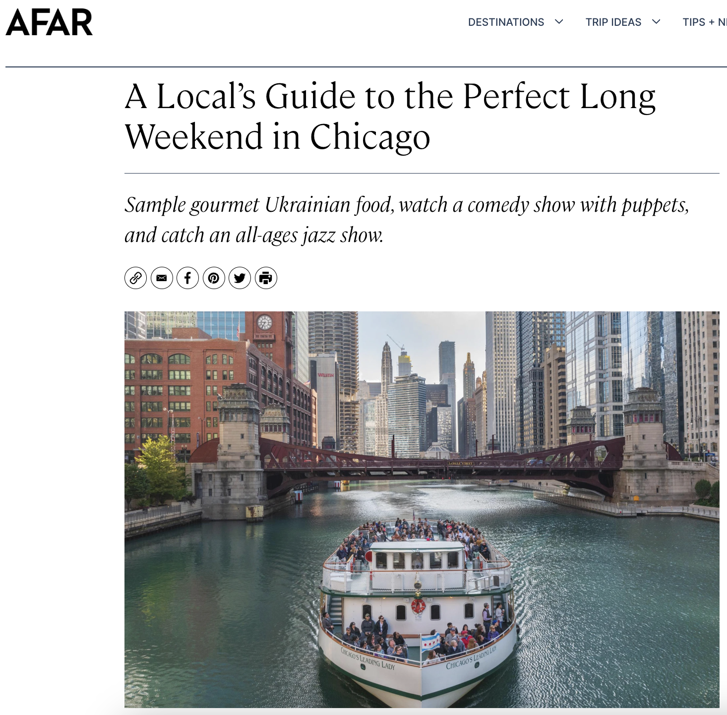 A Local’s Guide to the Perfect Long Weekend in Chicago_AFAR