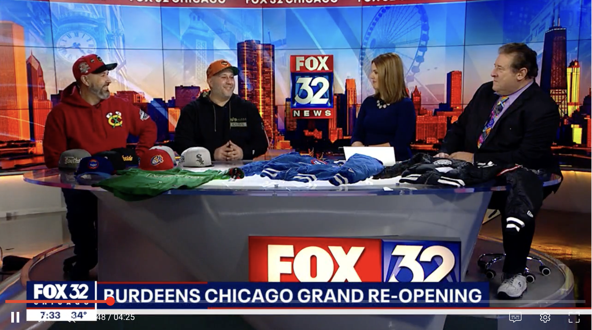 Burdeens Chicago Grand Reopening_FOX32 