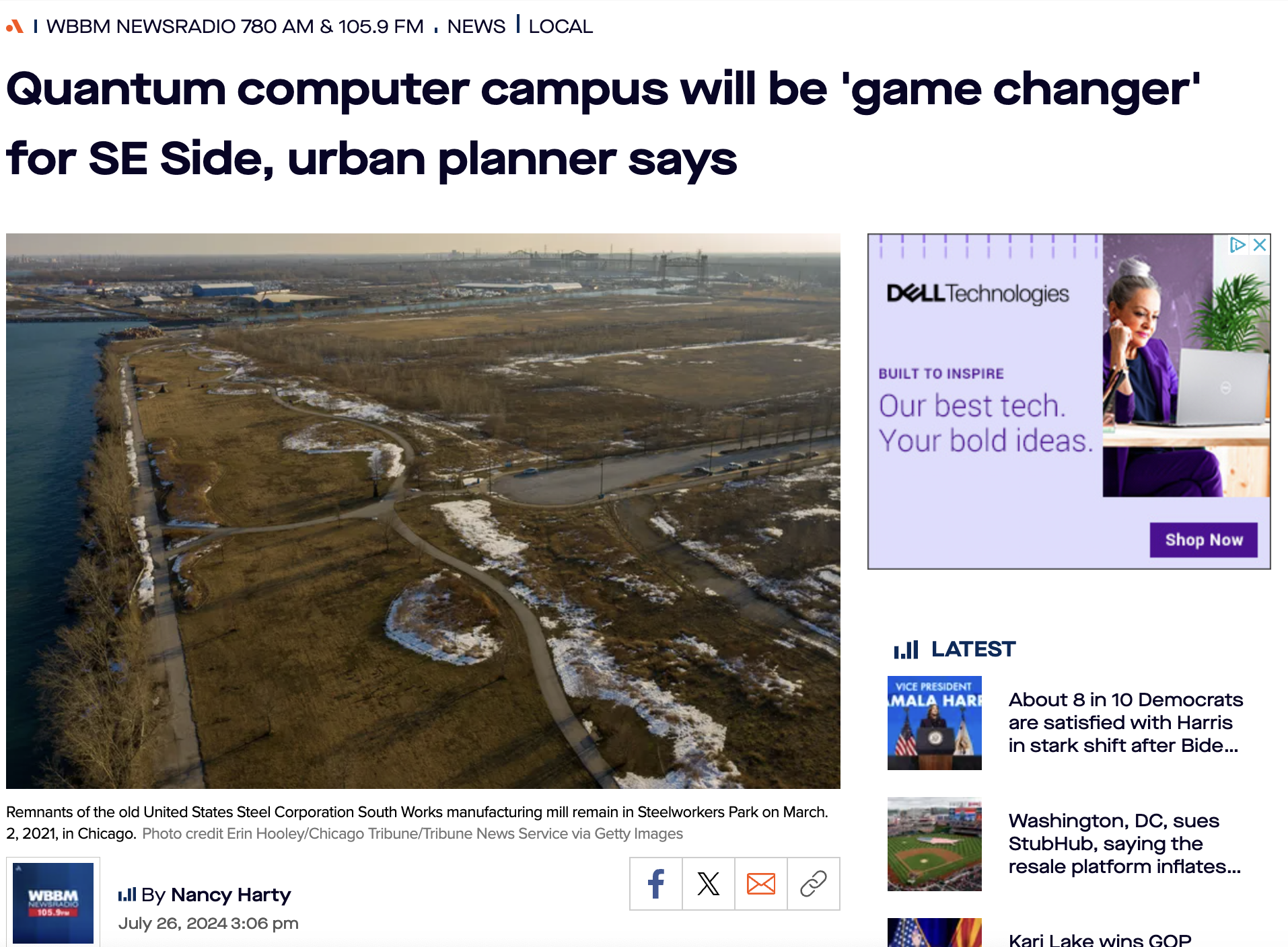 Quantum computer campus will be 'game changer' for SE Side, urban planner says_ABC 7/WBBM