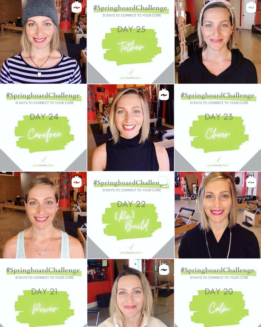 We had so much fun (seriously) with @springboardpilates and @meredithcoffin developing the #SpringboardChallenge over the month of March! 💪🏻

More followers, more engagement, new community partnerships, and, c&rsquo;mon, how satisfying is this grid