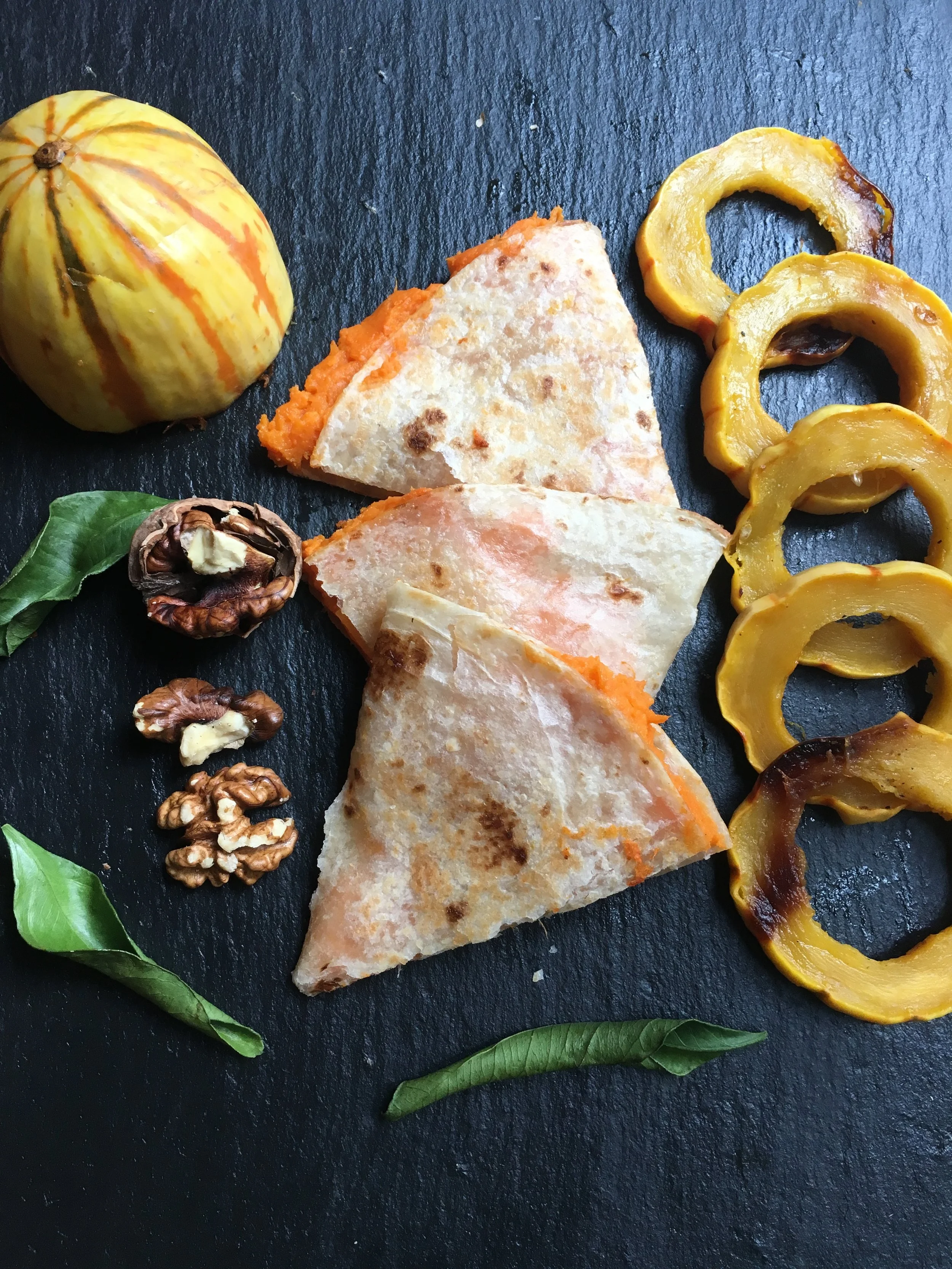 Sweet Potato + Manchego Cheese Quesadillas