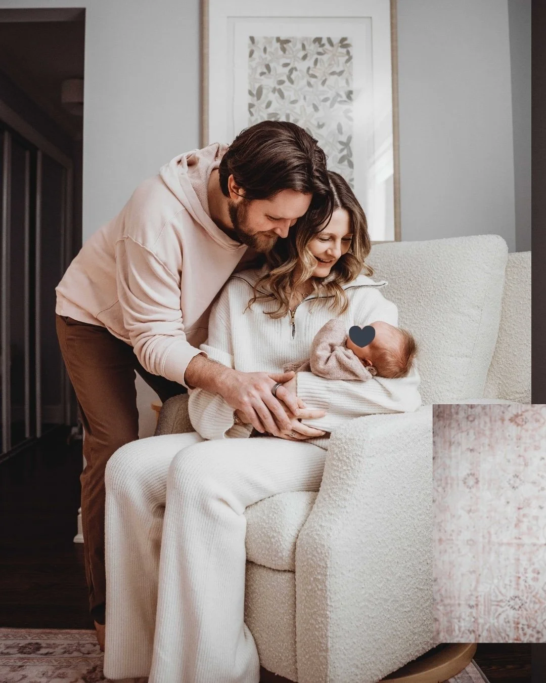 One thing I always bring to at-home lifestyle newborn sessions? My flash. 📸⁣
⁣
March in Connecticut is unpredictable, and a gray day is not going to stand between us and beautiful photos!⁣
⁣
If you've ever been concerned that your baby's nursery doe