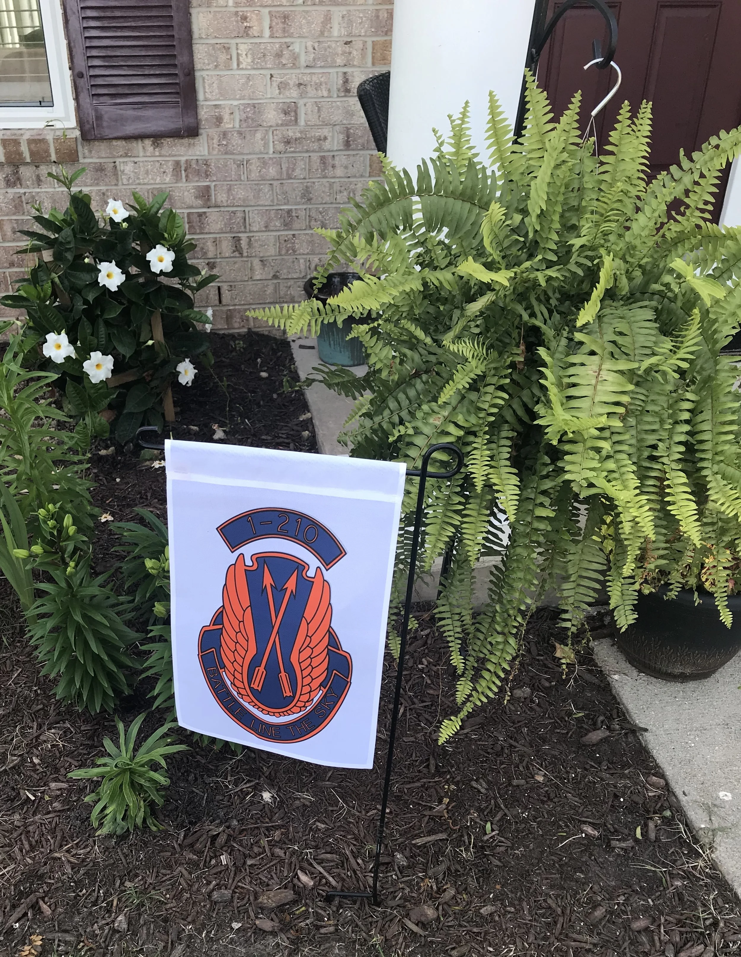 custom garden flag