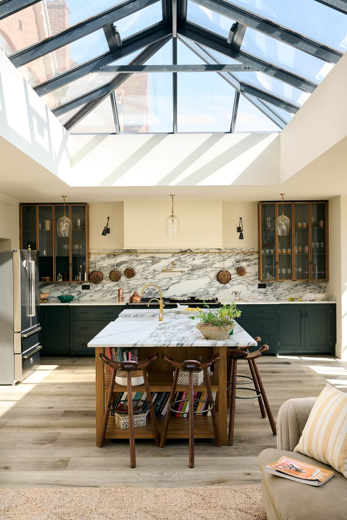 A Spacious Country Kitchen with Huge Skylight.png