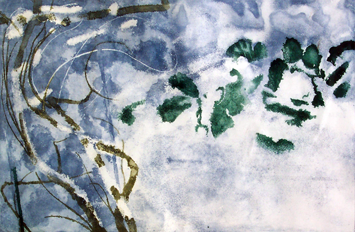 'Cabbages Under Snow'