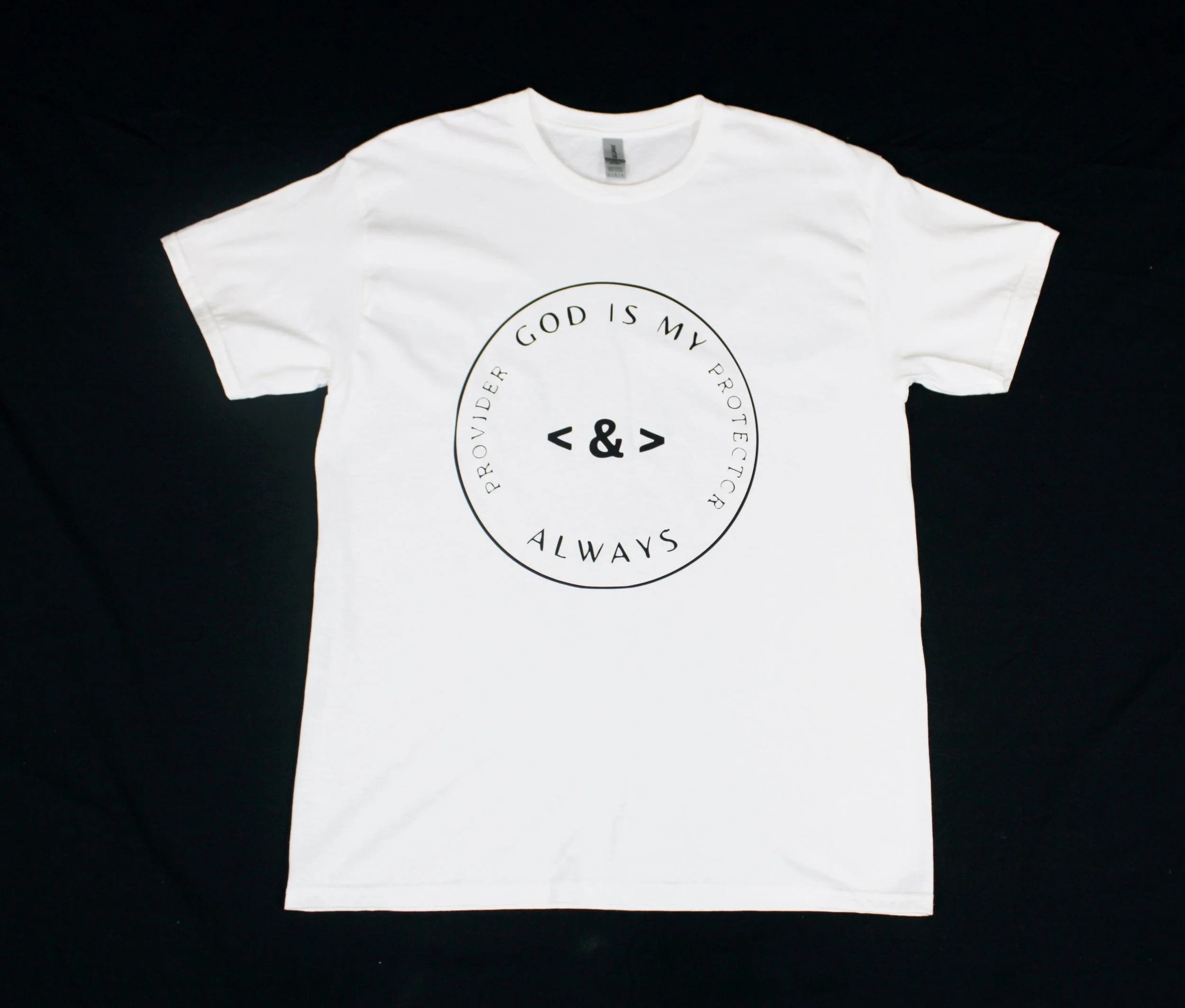 God Is My Provider & My Protector Always Tee