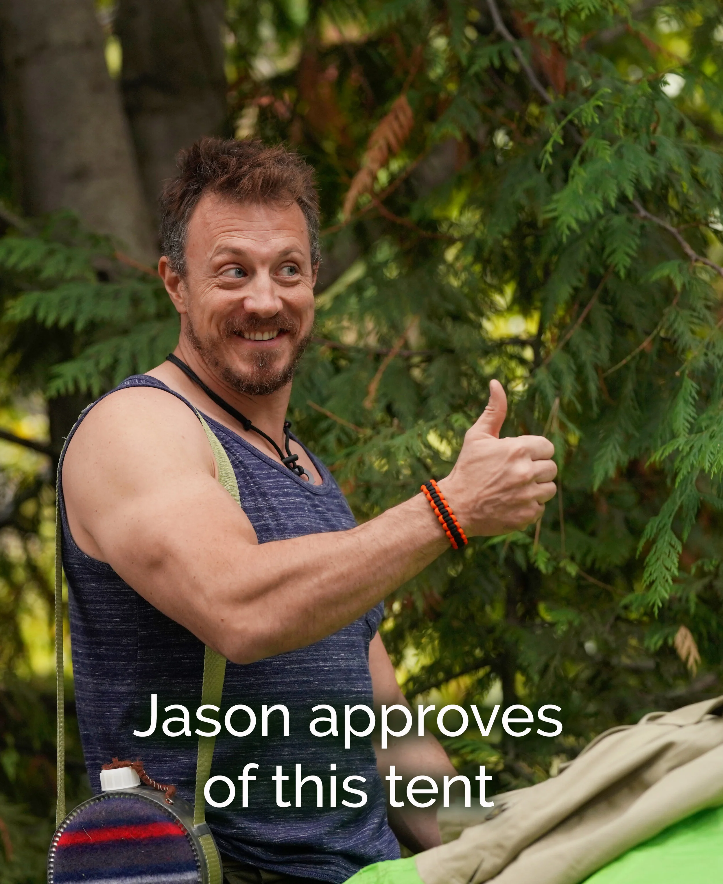 Jason approves of this tent.jpg