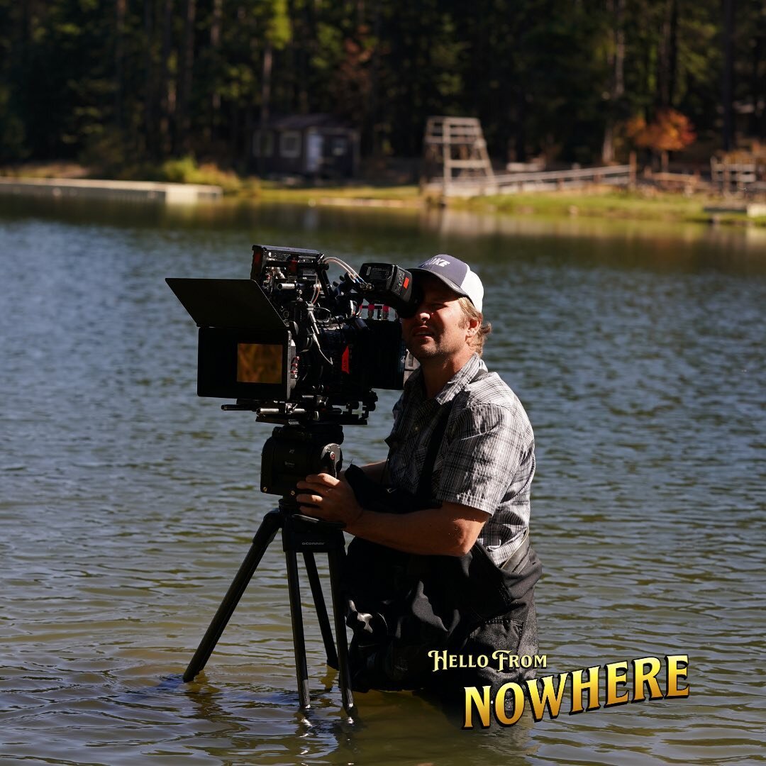 Shout-out to our #HelloFromNowhere crew, who braved water, wind, bugs, cold temps, low visibility, and uncomfortable forest seating!