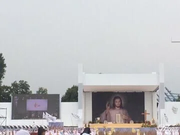 World Youth Day Krakow 2016 ~ Welcoming Ceremony with Pope Francis 