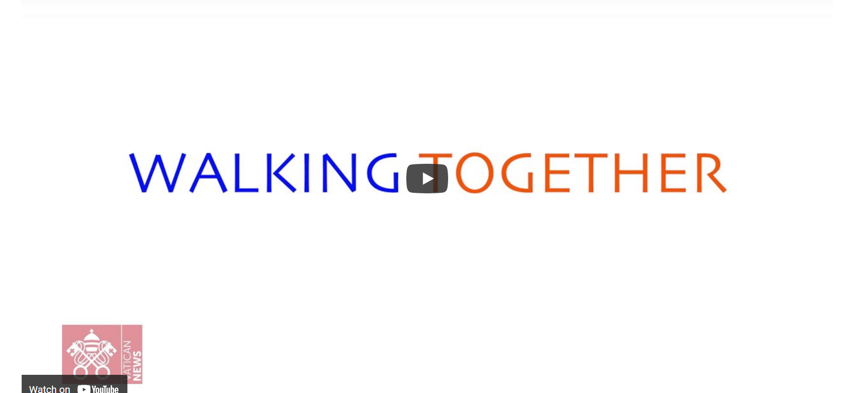 2022 World Meeting of Families: Walking Together