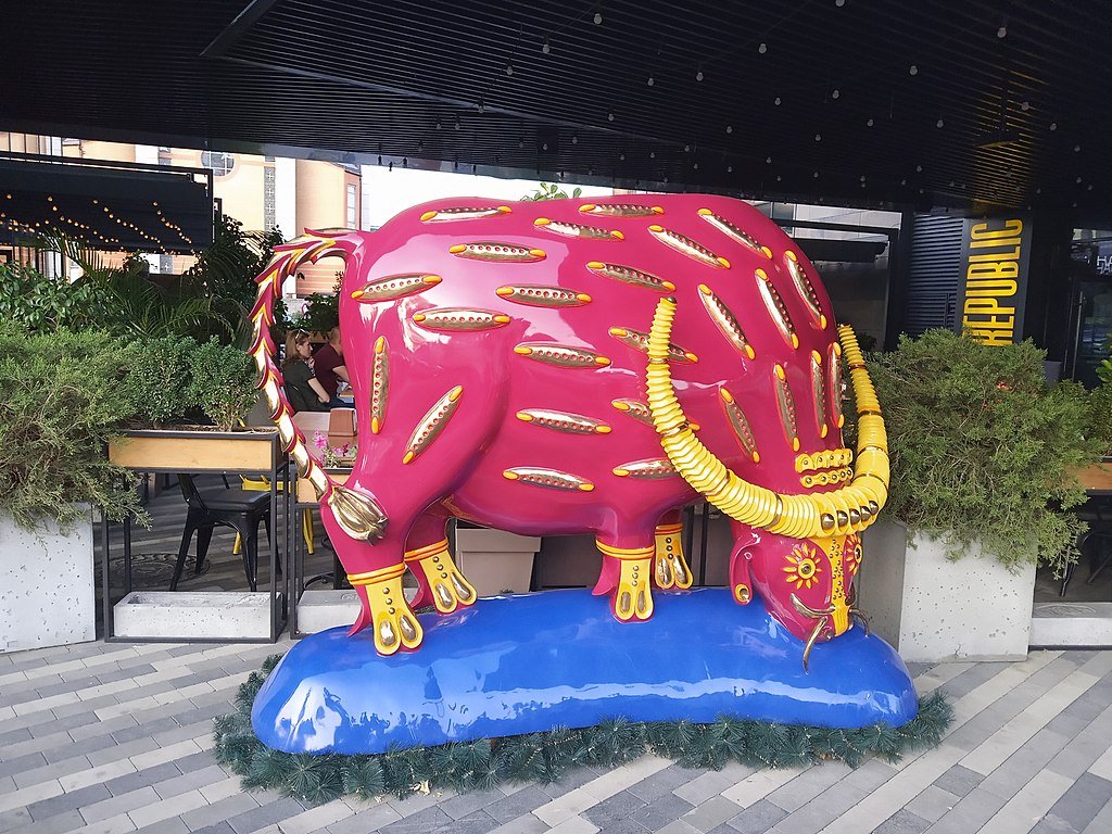 Buffalo Sculpture