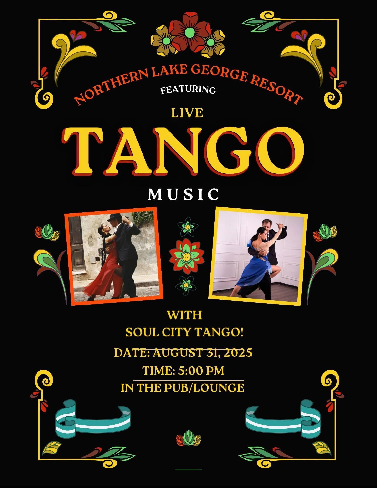 Live Music ~ Tango with Soul City Tango