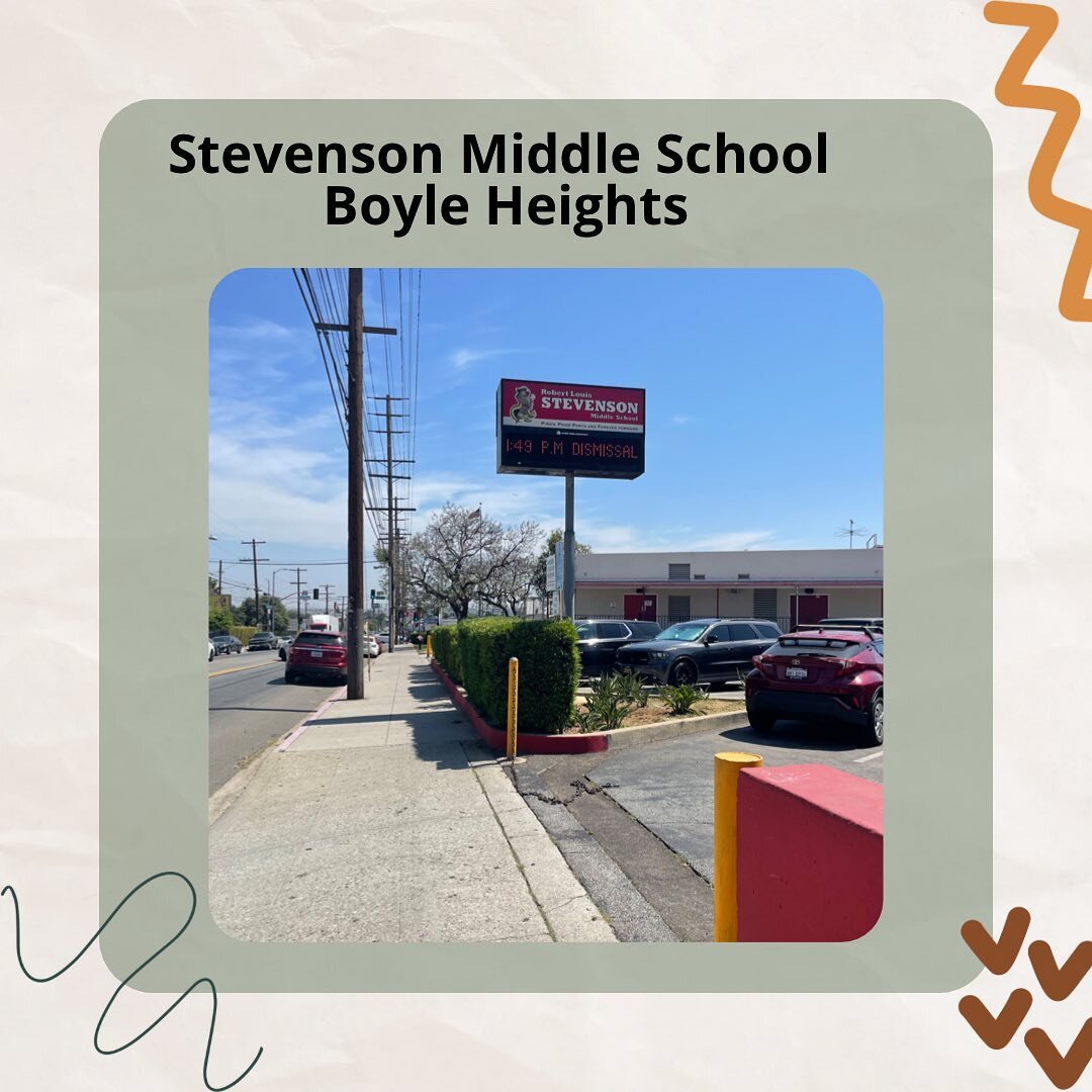 We kicked off our Comunidades Activas y Seguras trainings with Stevenson Middle School in Boyle Heights! Our community workshop had an amazing turnout with parents, residents, school administrators, and community organizations all sharing their exper