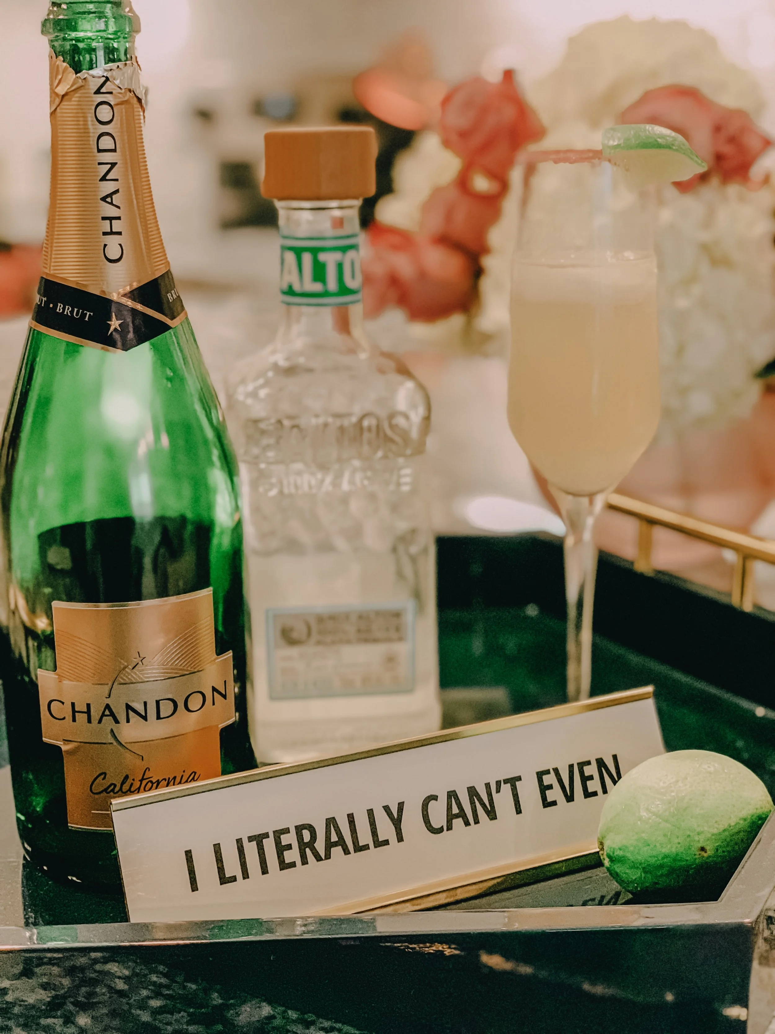 MY FAVORITE FALL DRINK! CHAMPAGNE MARGARITAS!!