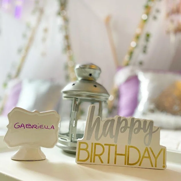 Teepee Sleepover Party