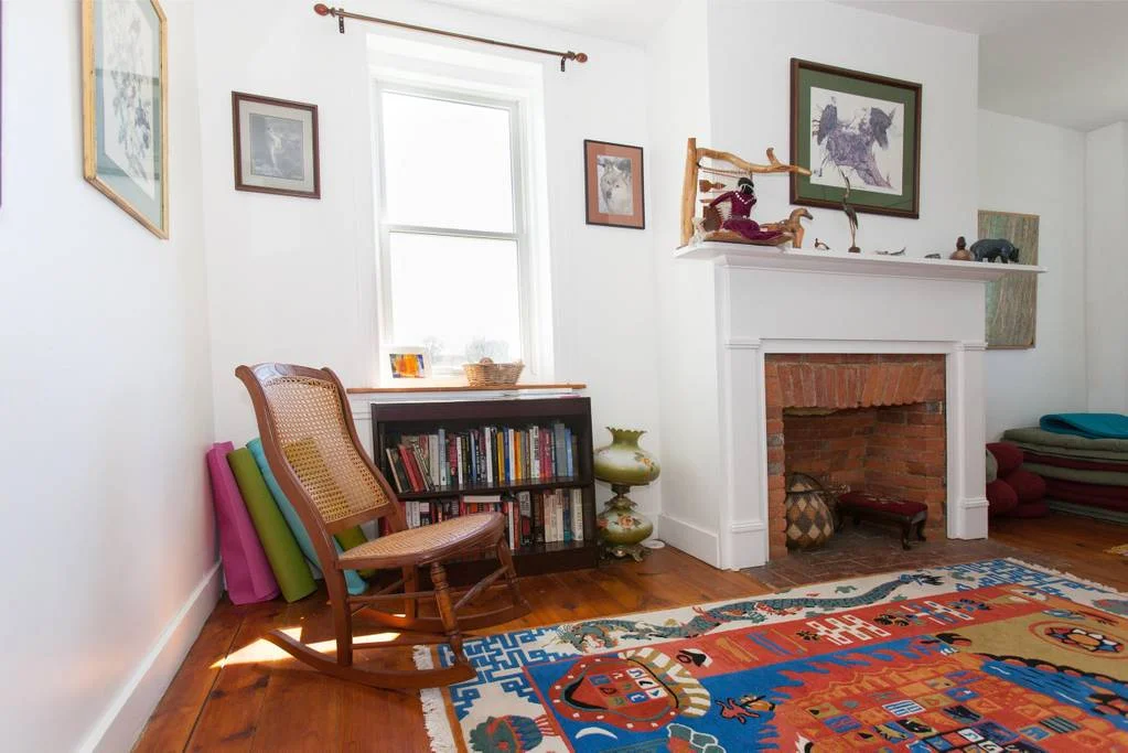 We have a dedicated meditation room for silence and contemplation.